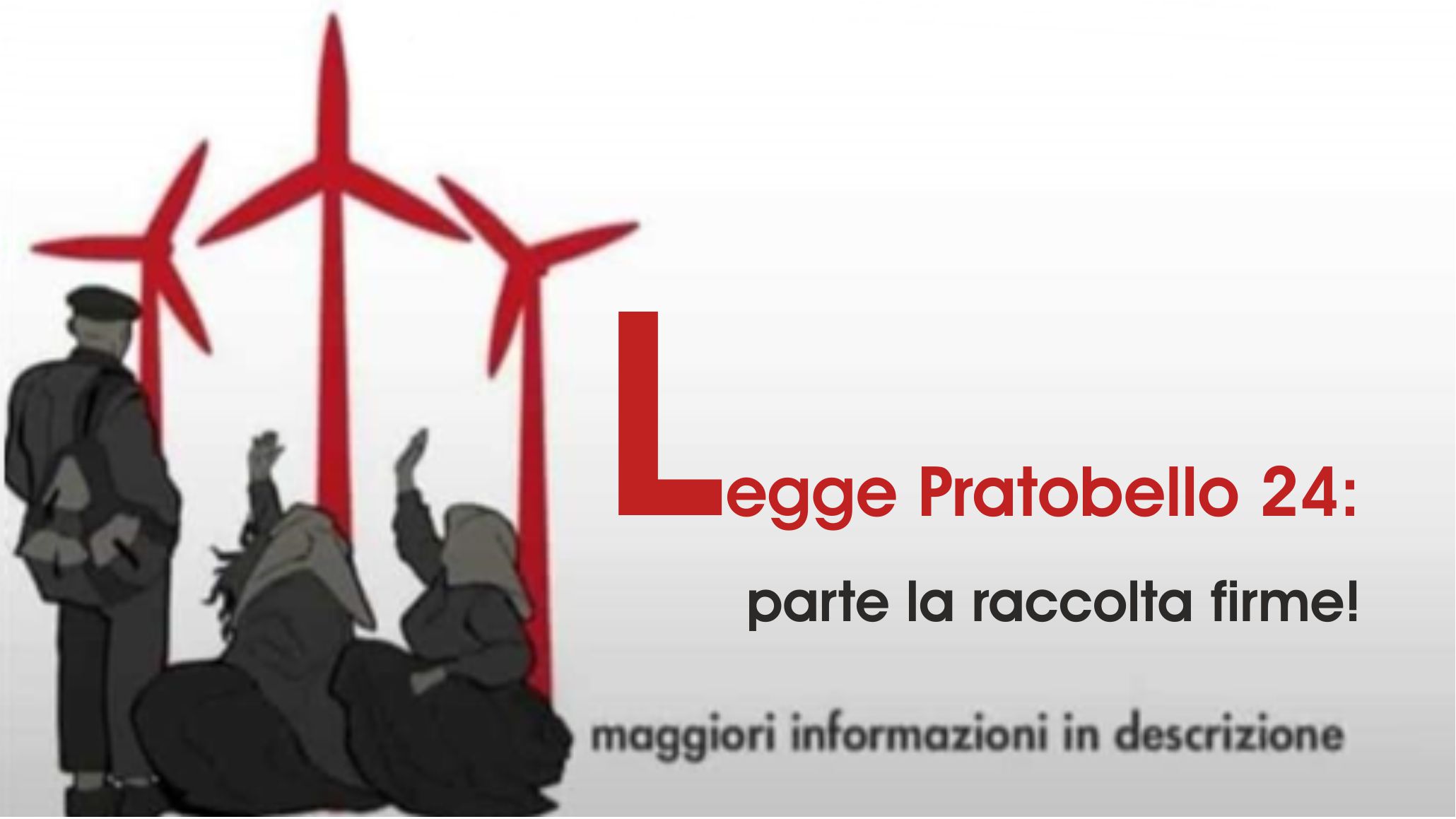 Raccolta firme per la Proposta di Legge di Iniziativa Popolare “Pratobello '24"