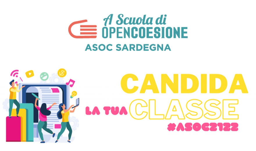 Il POR FESR invita le scuole a partecipare al nuovo bando ASOC Sardegna