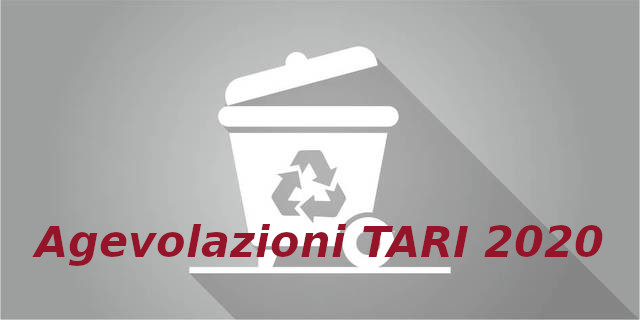 Agevolazioni TARI 2020 per utenze domestiche