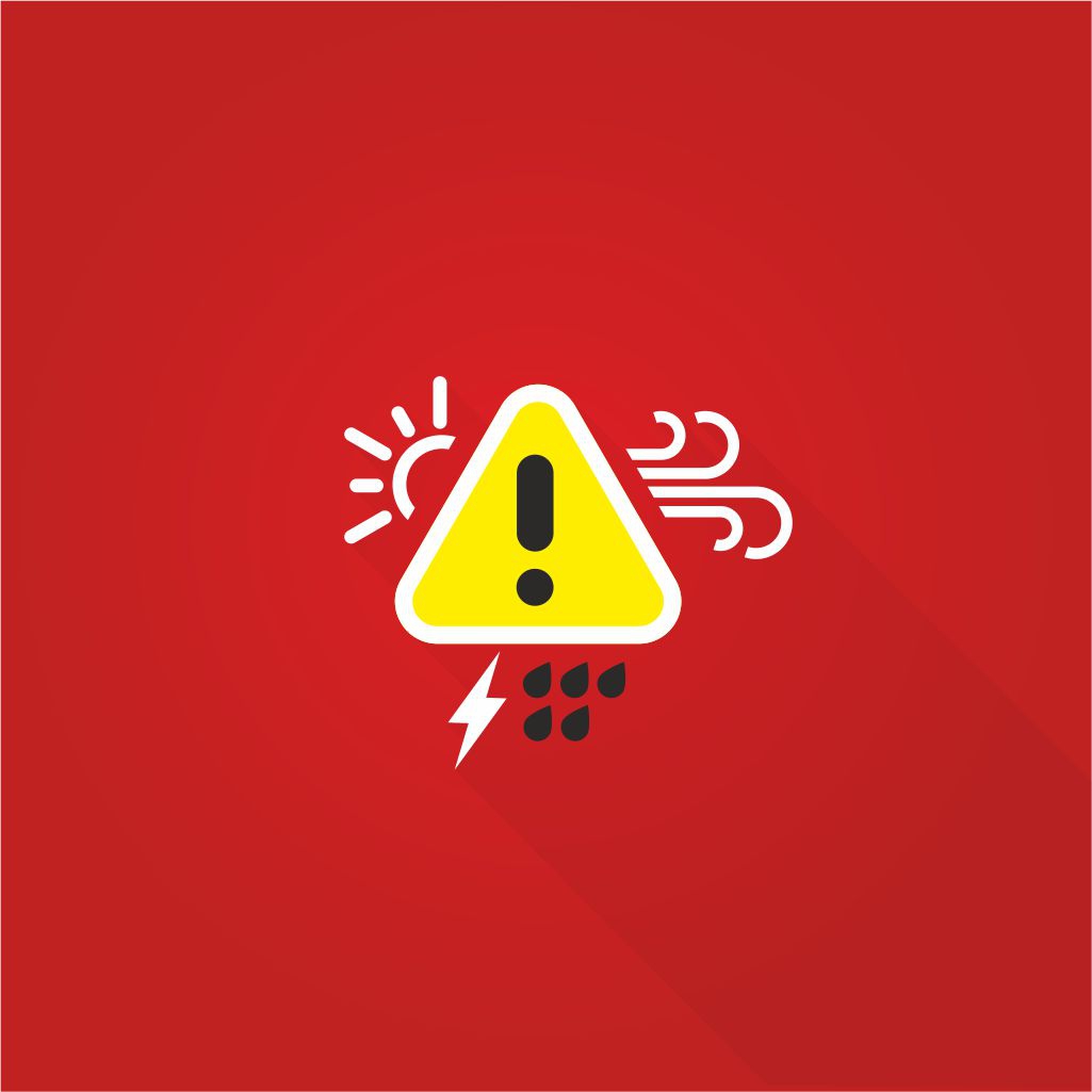 Allerta Meteo: criticità elevata (codice rosso) per rischio idrogeologico