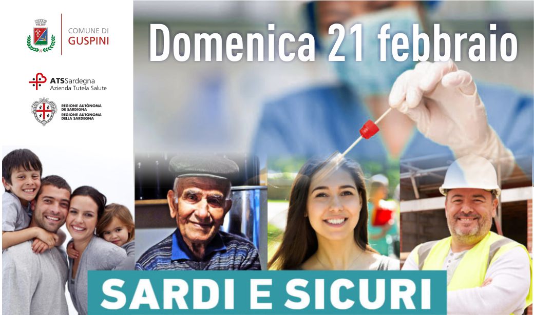 Screening Sardi e Sicuri: domani seconda giornata per i tamponi antigenici