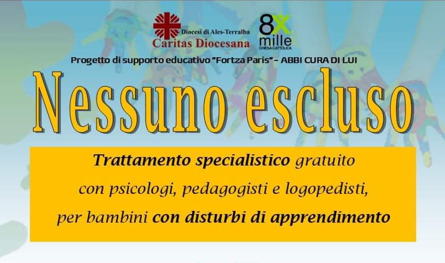 Attivato "nessuno escluso", il progetto di supporto al trattamento specialistico per le famiglie in difficoltà