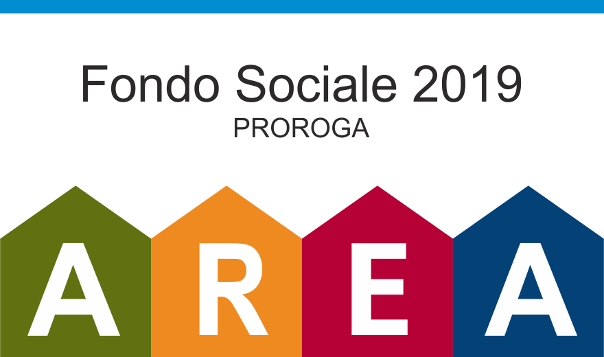 Prorogato il termine di scadenza delle domande per l’erogazione del Fondo sociale 2019